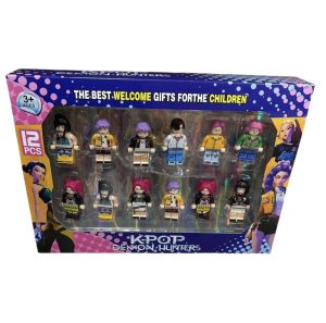 ZESTAW FIGURKI 12PCS K-Pop Demon Hunters BUILDING 7877783