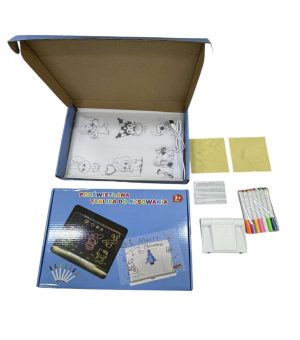Tablica podświetlana do rysowania LED USB + mazaki 6380177