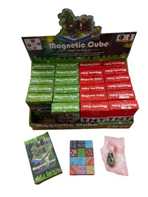 12el KLOCKI MAGNETYCZNE KOSTKI MONTESSORI BUDOWY EDUKACYJNE 3263246