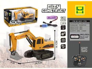 Huina Toys Duża Zdalnie Sterowana Koparka Gąsienicowa Rc Na Pilota 7790410