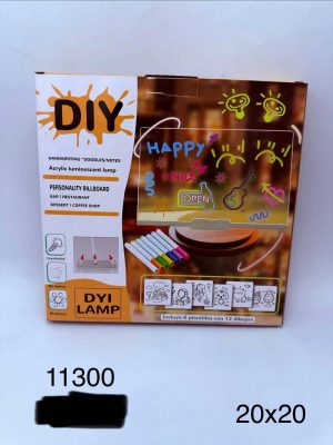 MAGICZNA TABLICA LED PODSWIETLANA DO RYSOWANIA SWIECĄCA DLA DZIECI ZABAWKA 7790412