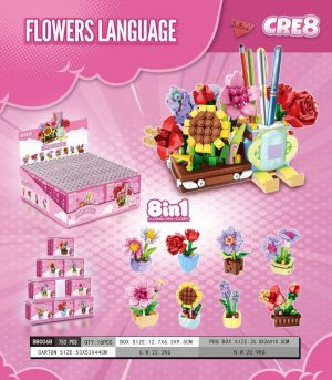 KLOCKI KWIATKI 8868943