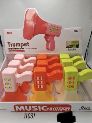 Megafon Zabawkowy Siła Dźwięku Głośna Zabawa Dla Dzieci Powtarzanie Dźwięku 7321032