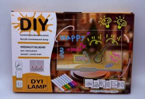 Zabawki DIY Acrylic Lamp 15/15cm 7393016