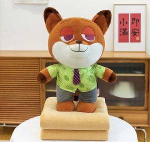 Maskotka ZOOTOPIA  z kocem dla dzieci 9144917