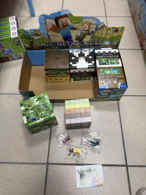 100EL KLOCKI MAGNETYCZNE SZEŚCIANY KONSTRUKCYJNE 1689588