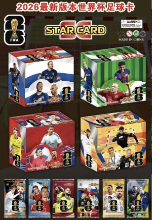 Karty Piłkarskie FIFA Mega Box 288 Kart Kolekcjonerskich Zestaw Na Prezent 2629096