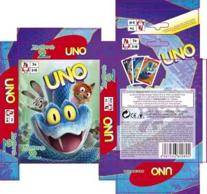 Karty uno ZOOTOPIA 2 3717628