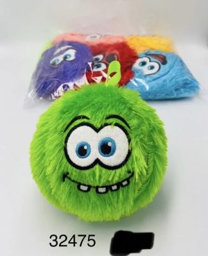 DUŻA ŚMIESZNA WŁOCHATA PIŁKA Z UŚMIECHEM BUŹKI 3717643