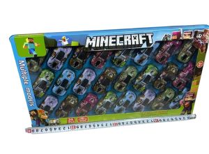 MINECRAFT ZESTAW ZABAWKA FIGUREK AUTO 4648669