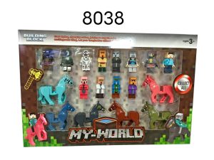 MINECRAFT FIGURKI ZESTAW 4648670