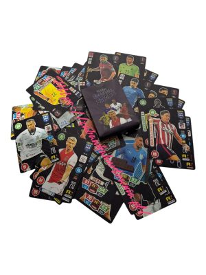 KARTY 200 PILKARSKIE 55CZARNE KOLEKCJONERSKIE STARS FOOTBALL PILKARZY