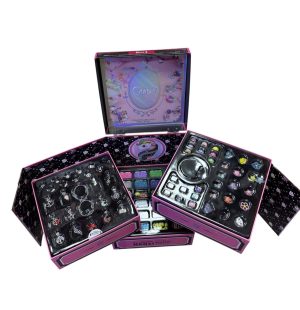 DUZY ZESTAW DLA DZIECI ROBIENIA BRANSOLETEKREATYWNY BIŻUTERII KUFERK 4517210