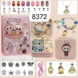 DUZY ZESTAW 36 EL DO ROBIENIA BRANSOLETEK LABUBU 120 4517221