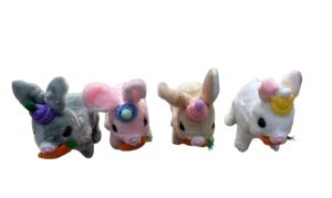 INTERAKTYWNY KRÓLIK KRÓLICZEK Z MARCHEWKĄ CHODZI RUSZA USZAMI NOSKIEM KICA 5542945