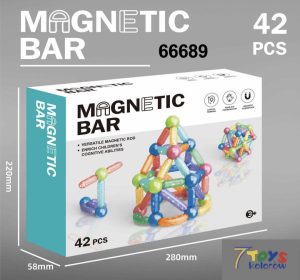 ZABAWKA KLOCKI  MAGNETIC 42PCS 4828760