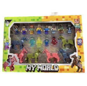 ZESTAW FIGURKI MINECRAFT 9814888