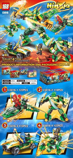 KLOCKI LEGO NINJAGO 4702368