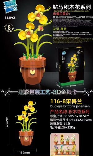 KLOCKI KWIATKI 7641450