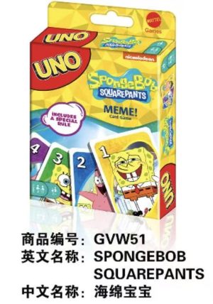 KARTY UNO SPONGEBOB SQUAREPRANTS 7641457