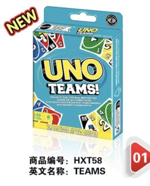 Gra karciana Mattel UNO Teams 7641461