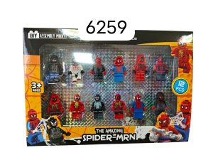 ZESTAW Figurki  Spiderman 12 pcs 7641472