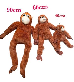 65CM MAŁPA MASKOTKA PLUSZOWA ZABAWKA SŁODKA PRZYTULANKA MAŁPKA 7641486