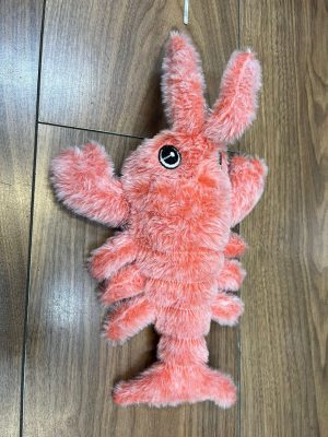 SKACZĄCY PLUSZOWY HOMAR ZABAWKA  30CM 3851029