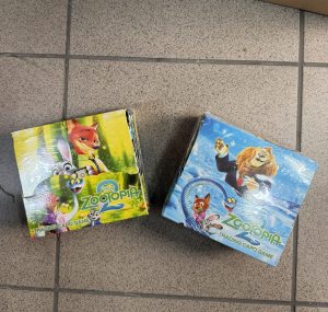 36 SASZETKA MEGA BOX 288 Karty ZOOTOPIA 2 7032495