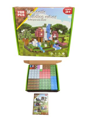 200EL KLOCKI MAGNETYCZNE BLOKI MINECRAFT 1032610