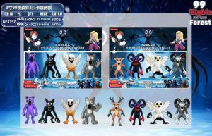 Zestaw  Figurki 99 Nocy w Lesie Roblox Viral Kolekcjonerskie Zabawka 1251399