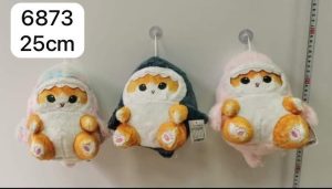 Maskotka kot rekin 6878896