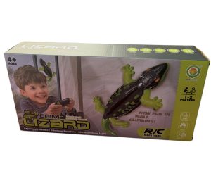 JASZCZURKA ZDALNIE STEROWANA CHODZĄCA PO ŚCIANACH GEKON NA PILOT ŚWIECI EDU 5481061