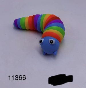 ZABAWKA SENSORYCZNA GĄSIENICA ŚLIMAK KOLOROWY ROBAK ANTYSTRESOWY 4518990