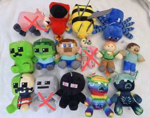 MINECRAFT PLUSZOWA MASKOTKA 4825853