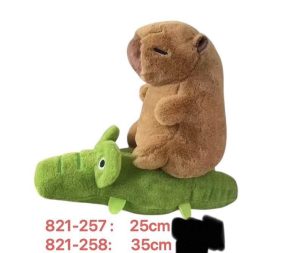 KAPIBARA NA KROKODYLU PLUSZAK 25CM 4825854