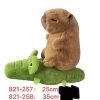 KAPIBARA NA KROKODYLU PLUSZAK 35CM 4825855
