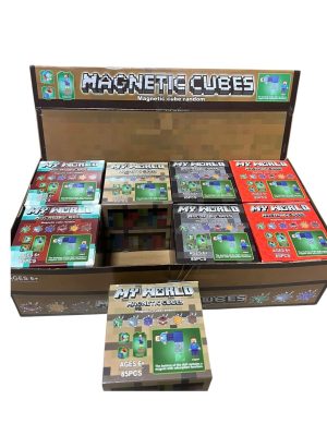 KLOCKI MAGNETYCZNE BLOKI 85EL MINECRAFT 7565910
