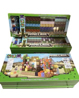 KLOCKI MAGNETYCZNE BLOKI 177EL MINECRAFT 7565911