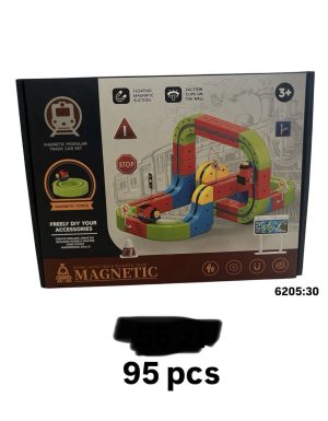 95EL MAGNETYCZNE TORY KLOCKI TOR ANTYGRAWITACYJNY MAGICZNA KOLEJKA KOSTKOWA 3816346