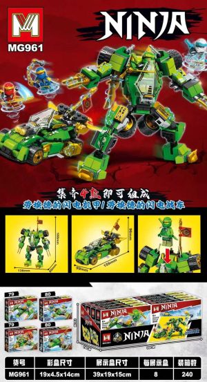 Klocki LEGO NINJA 7993764