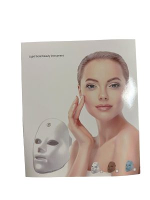 Maska na Twarz Led 7w1 Terapia Fotonowa Anti Age Leczenie Światłem 1393936