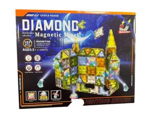 ZESTAW 107EL Konstrukcyjne Klocki Magnetyczne 3623642
