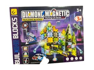 ZESTAW 88EL Konstrukcyjne Klocki Magnetyczne 3623643