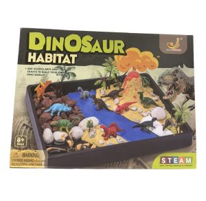 Zestaw Schleich figurki dinozaurów wulkan 3623663