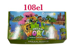 108el + 1 fiegurki Klocki magnetyczne 6656933
