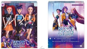 ZESTAW 3 SZT Muzyka LALKI K-POP 30 cm Demon Hunters 8937146