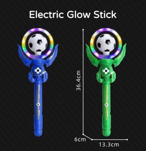 RÓŻDŻKA Z JEDNOROŻCEM EFEKT LED ELECTRIC GLOW OBRÓT 3222355