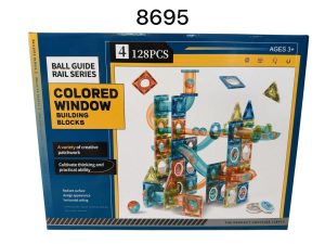 Klocki magnetyczne128 Elementów 6883254