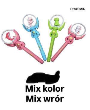 RÓŻDŻKA Z JEDNOROŻCEM EFEKT LED ELECTRIC GLOW OBRÓT MUZYKA 9644240